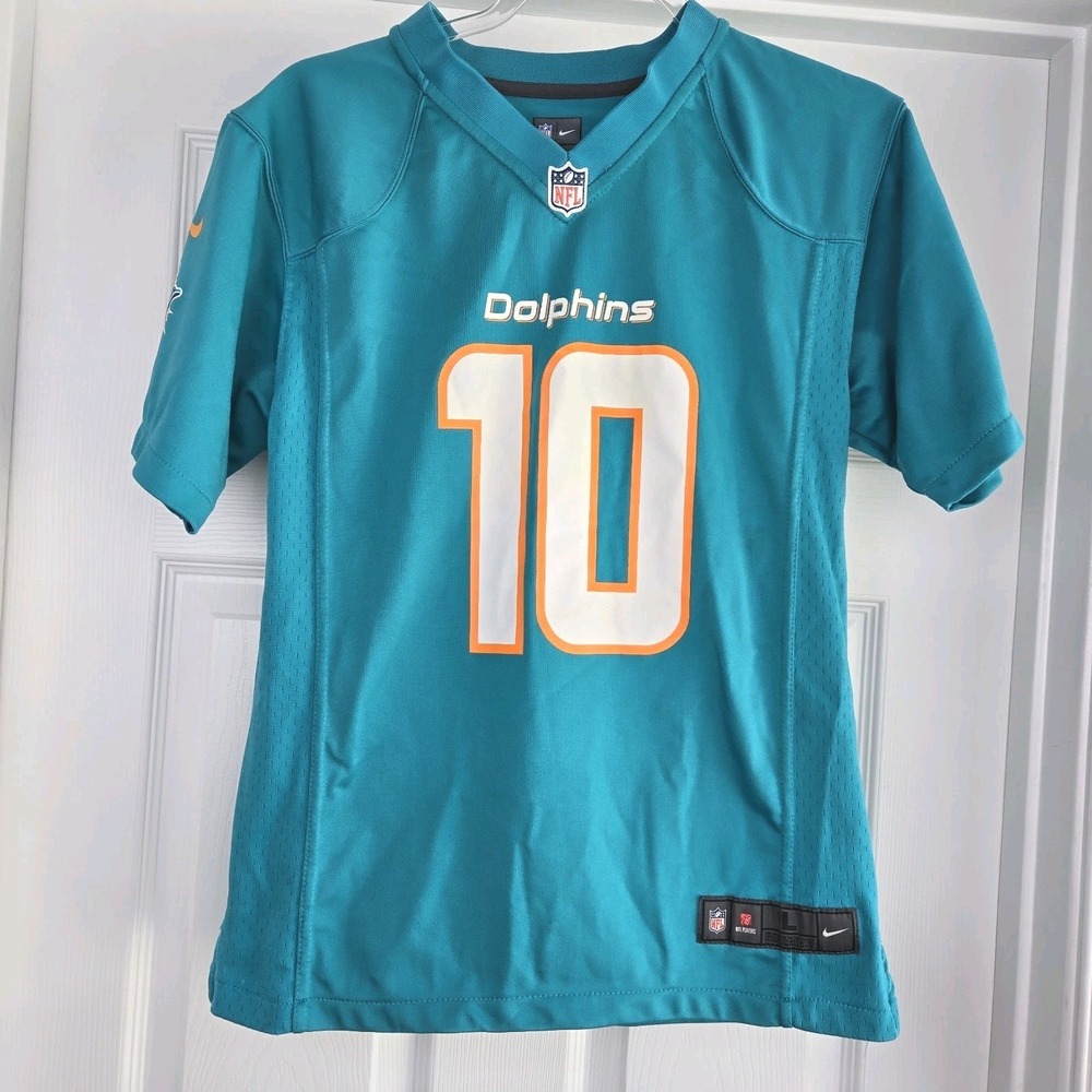 Miami Dolphins Tyreek Hill Nike On Field Jersey NFL‎ Youth Size L 14-16 Football